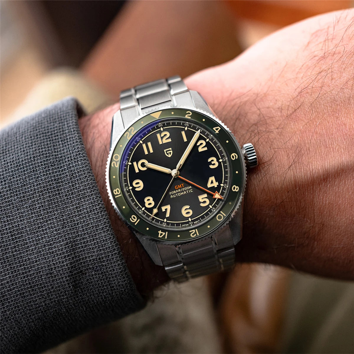 PAGANI DESIGN 2025 NH34 GMT Men's Automatic Watch - Chic & Cheery Shopping