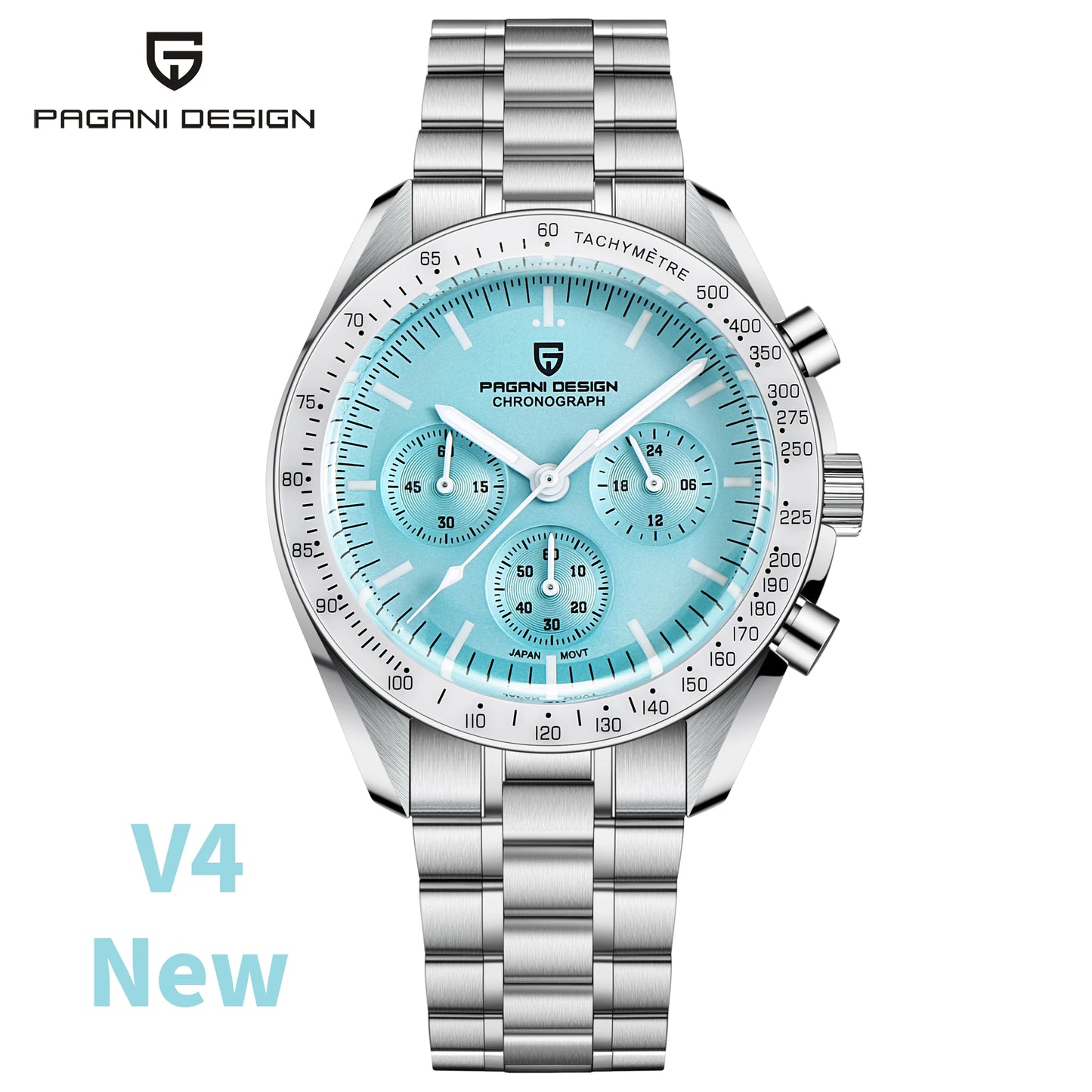 Pagani Design 2025 New Moon Luxury Quartz Men's Watch - Chic & Cheery Shopping