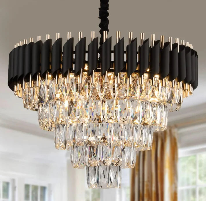 Luxury Crystal Pendant Light Chandelier for Home Decor - Chic & Cheery Shopping