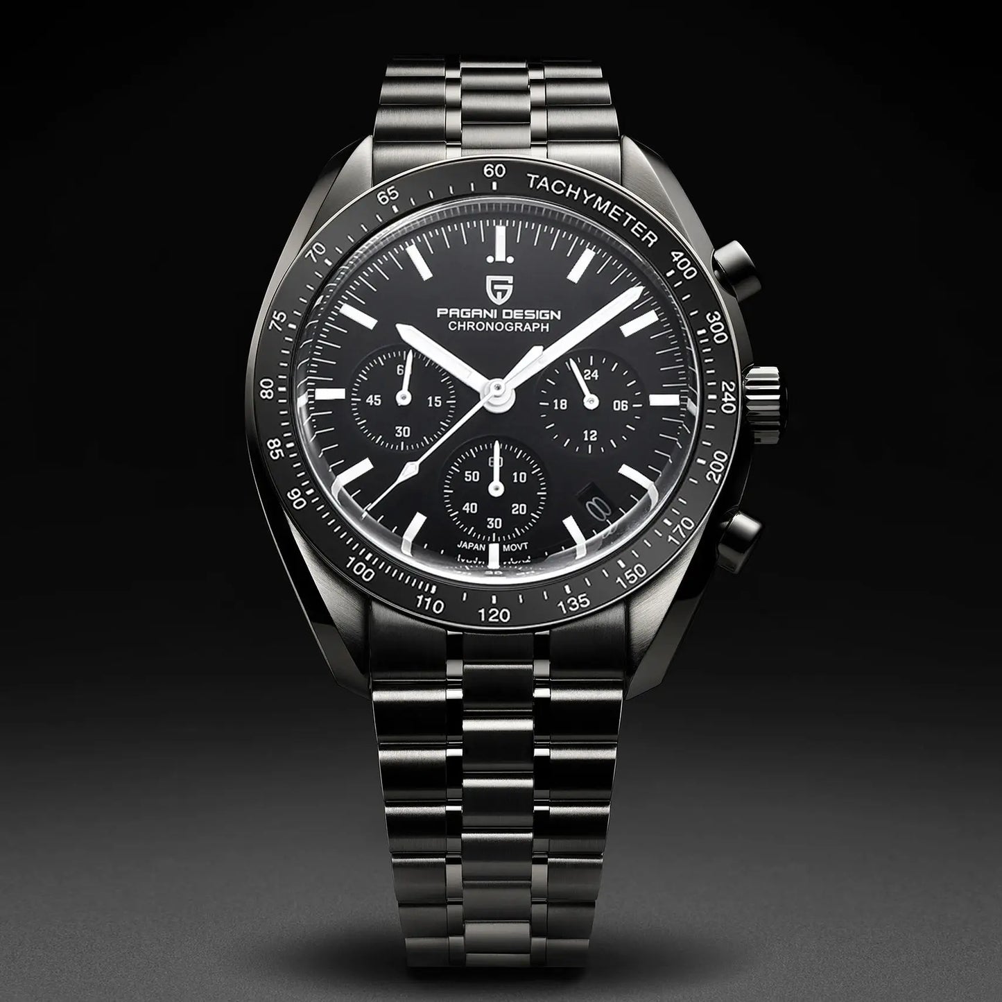 Pagani Design 2025 New Moon Luxury Quartz Men's Watch - Chic & Cheery Shopping