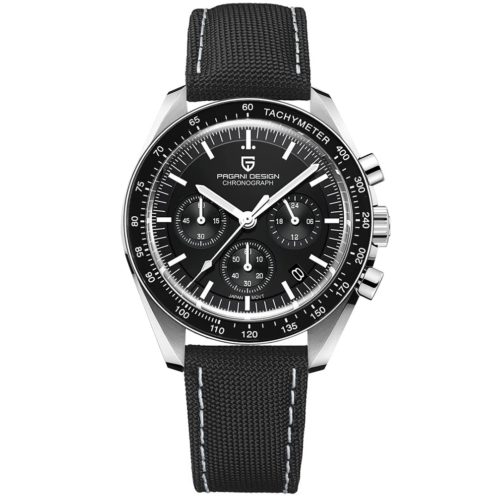 Pagani Design 2025 New Moon Luxury Quartz Men's Watch - Chic & Cheery Shopping