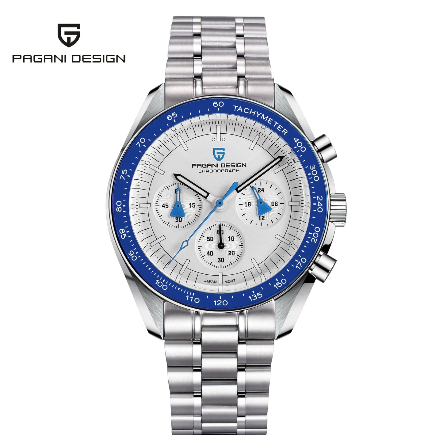 Pagani Design 2025 New Moon Luxury Quartz Men's Watch - Chic & Cheery Shopping