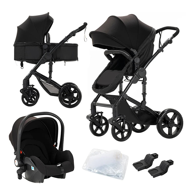 Lightweight 3 in 1 Baby Stroller with Safety Seat - Chic & Cheery Shopping