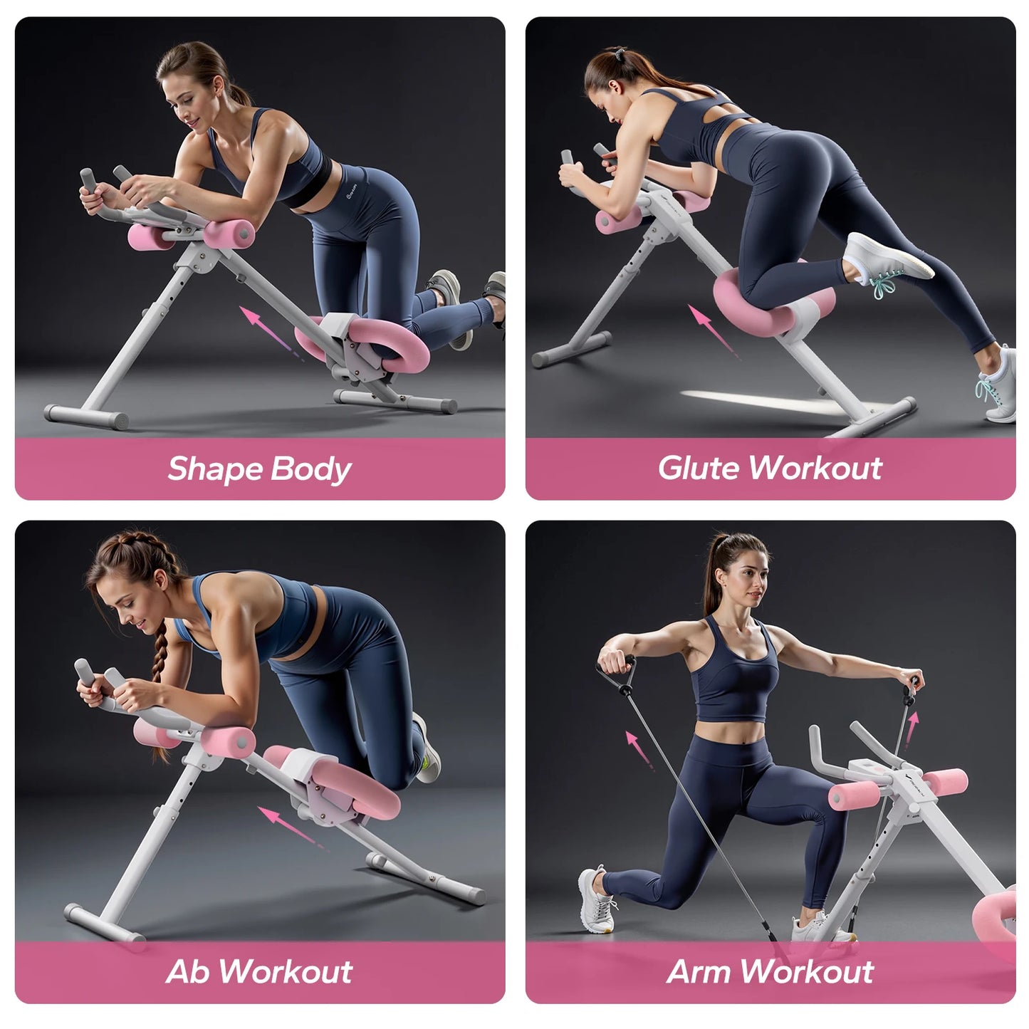 Merach Adjustable Ab Machine for Effective Core Workouts - Chic & Cheery Shopping