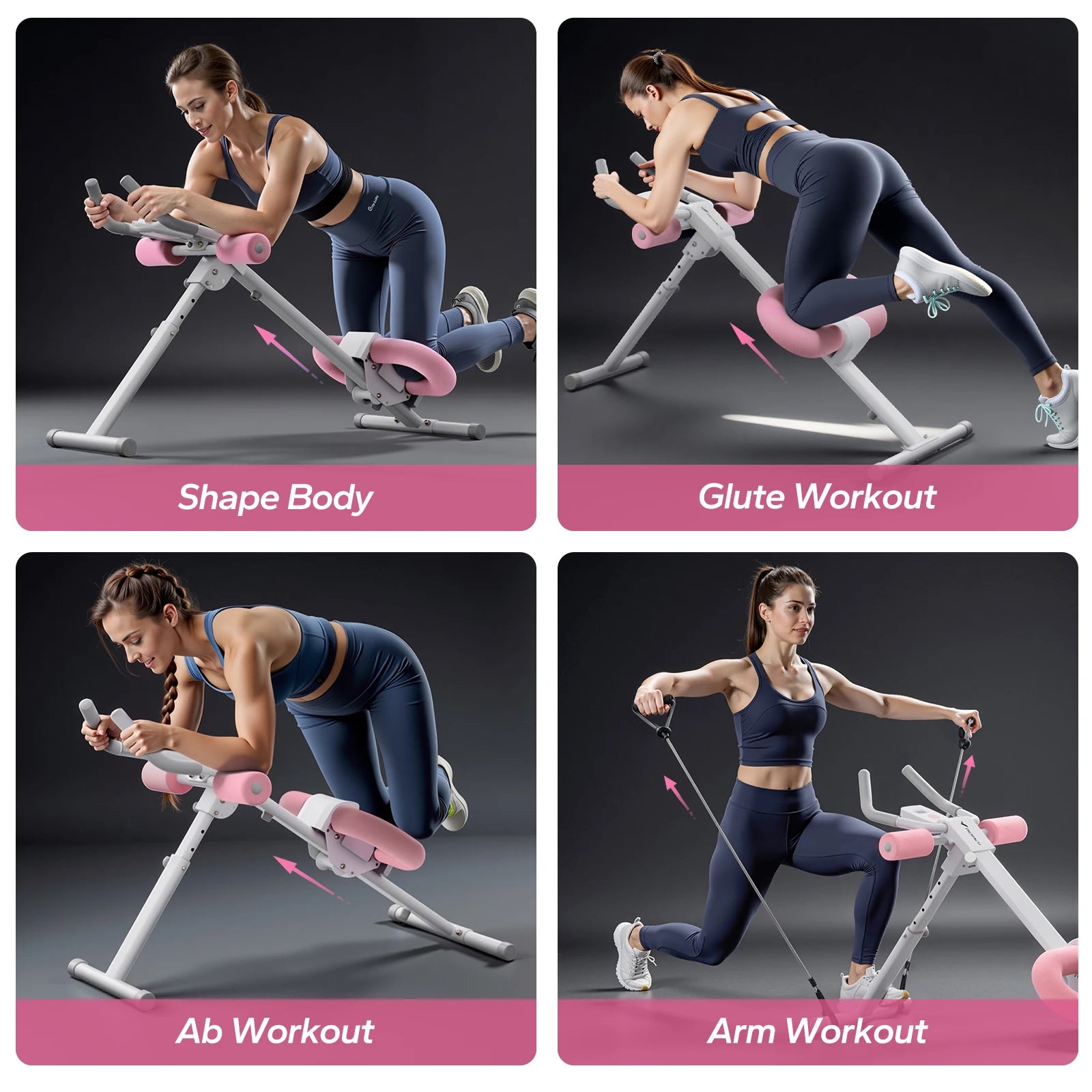 Merach Adjustable Ab Machine for Effective Core Workouts - Chic & Cheery Shopping