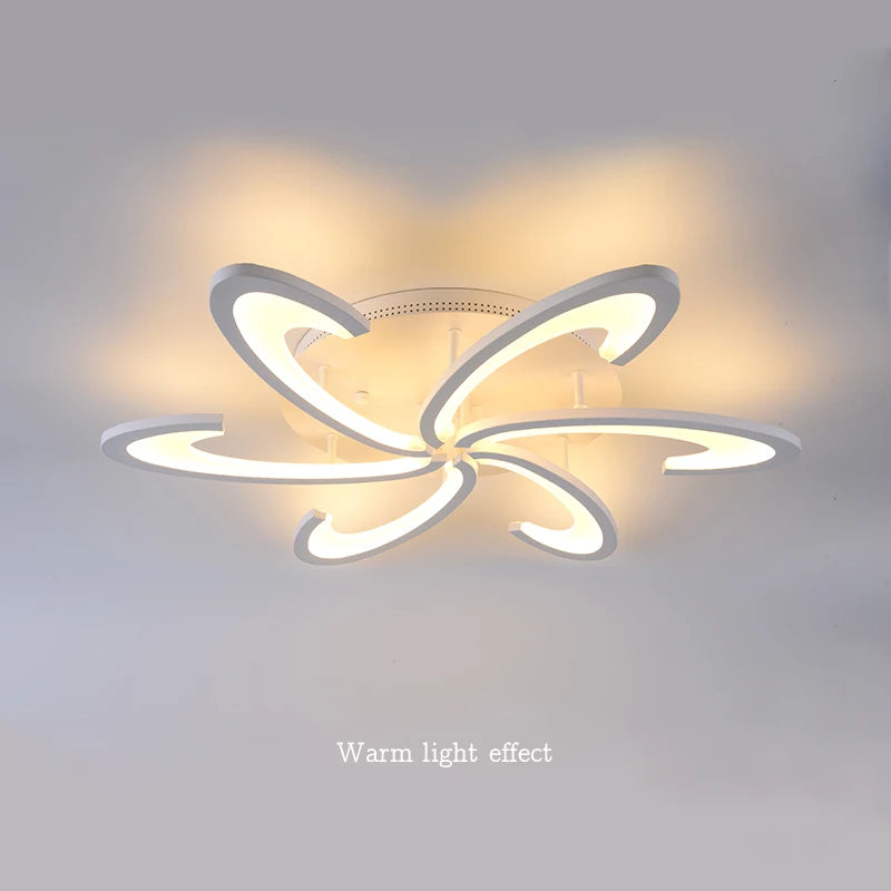 Modern Acrylic Ceiling Lamp for Bedroom and Dining Room - Chic & Cheery Shopping