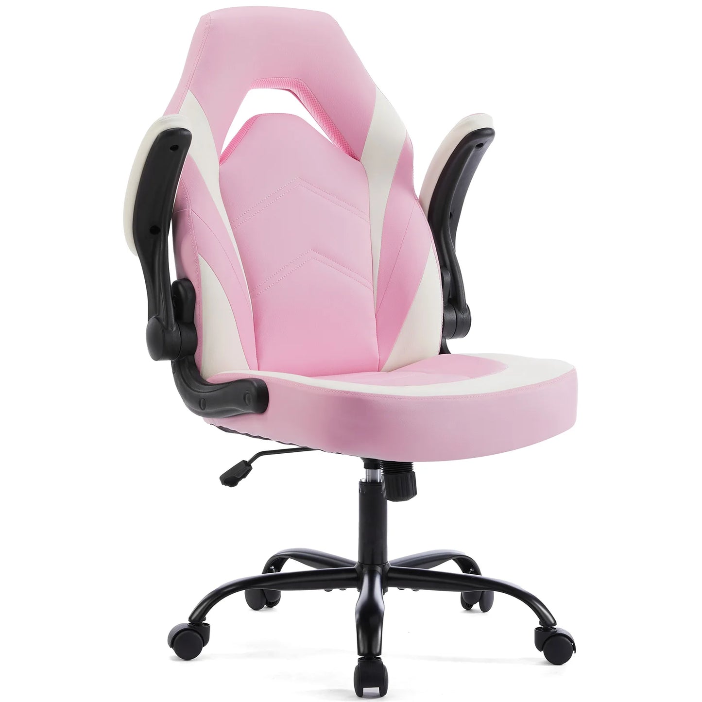 JHK Adjustable Ergonomic PU Leather Gaming Desk Chair - Chic & Cheery Shopping