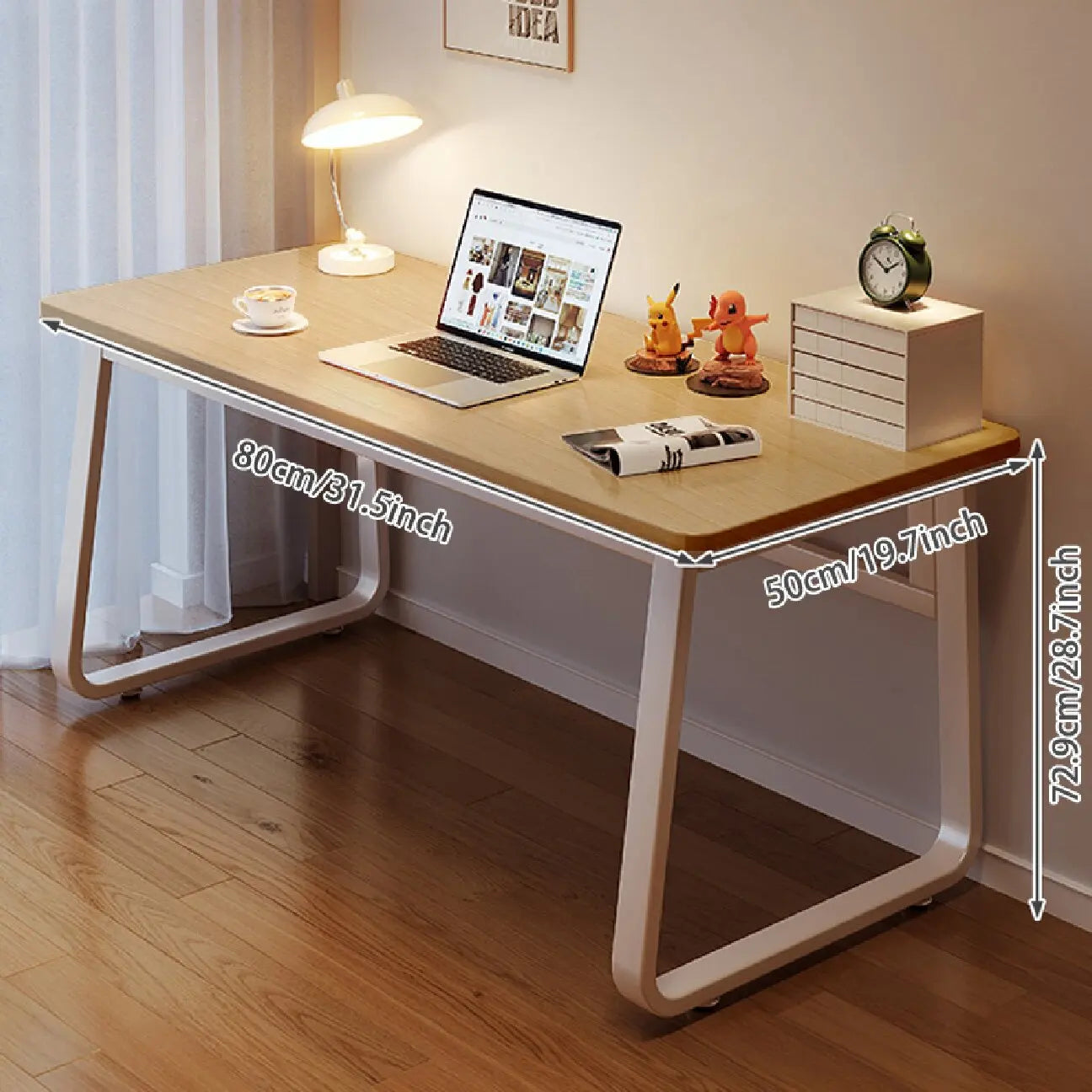 Modern White Computer Desk for Home Office and Study - Chic & Cheery Shopping