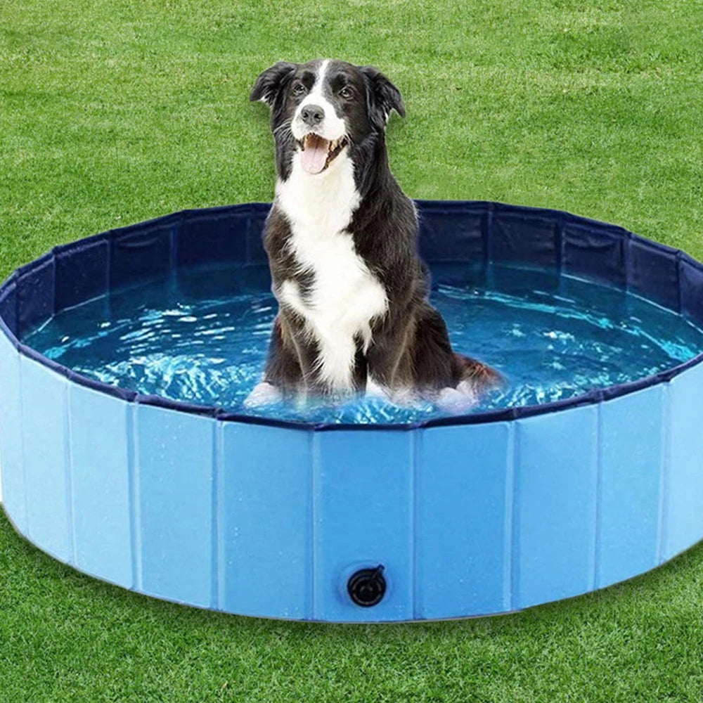Portable Dog Swimming Pool for Large Dogs Easy Setup - Chic & Cheery Shopping