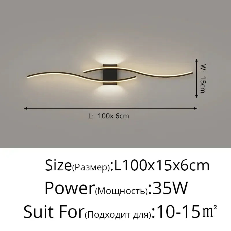 Modern Minimalist LED Wall Lamp for Stylish Home Spaces - Chic & Cheery Shopping