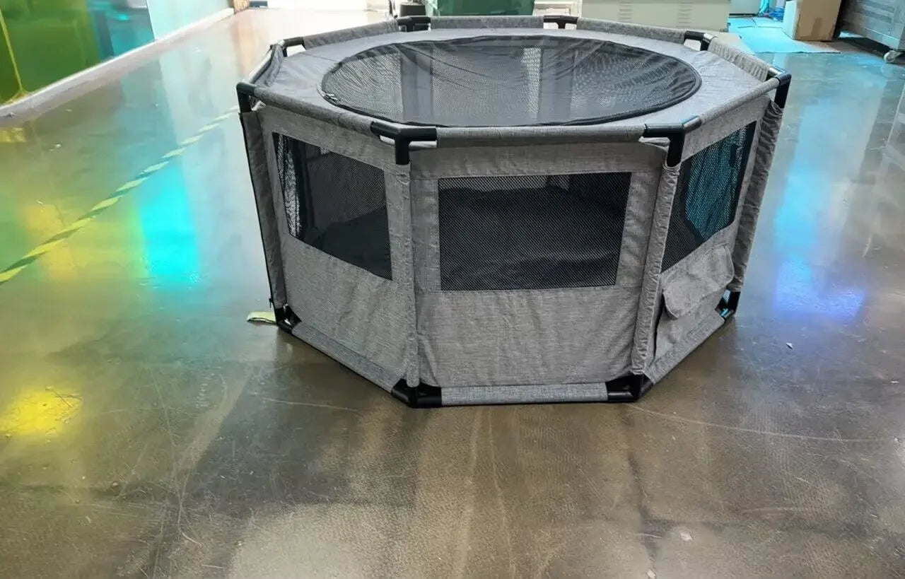 Portable Pet Playpen Indoor Outdoor Dog and Cat Crate - Chic & Cheery Shopping