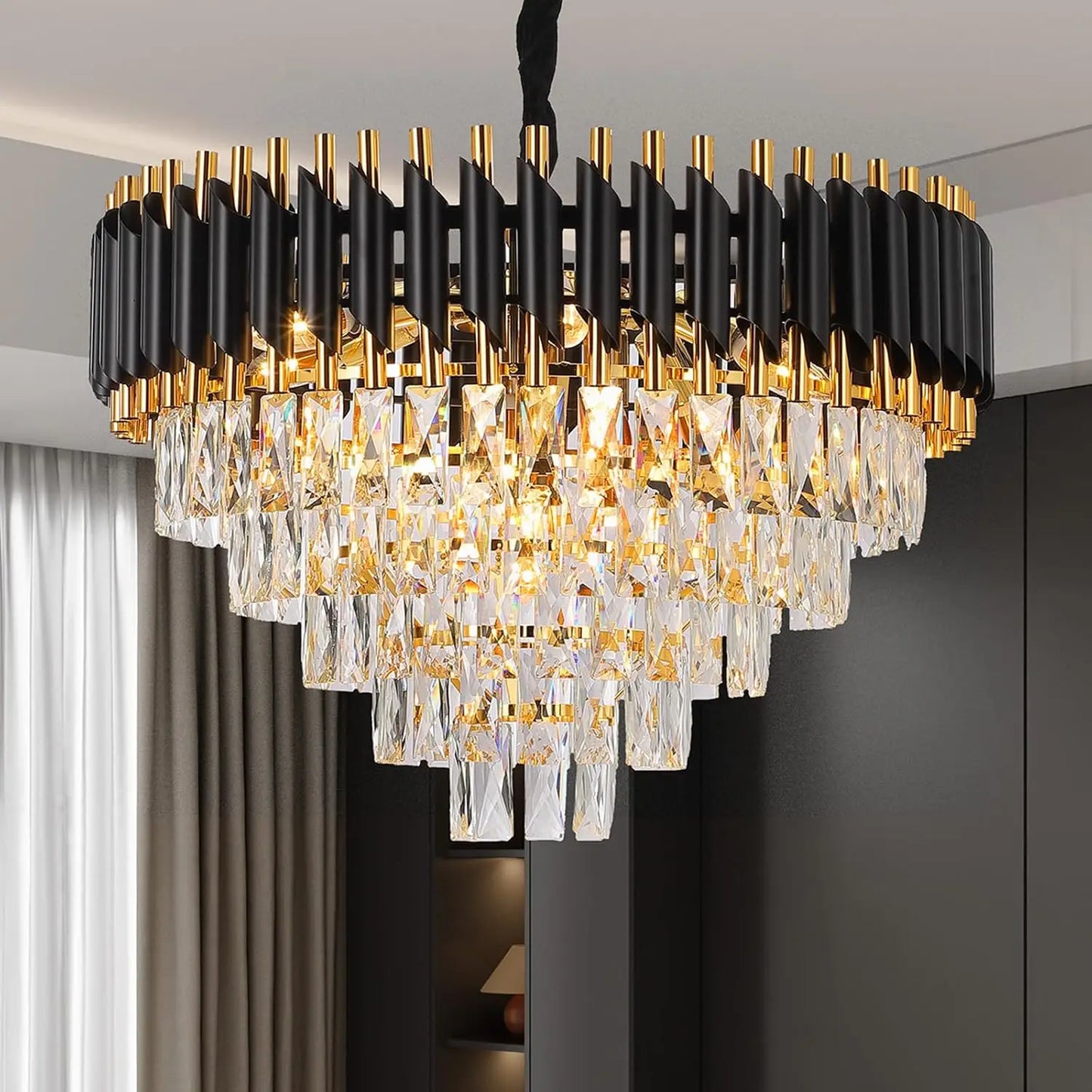 Luxury Crystal Pendant Light Chandelier for Home Decor - Chic & Cheery Shopping