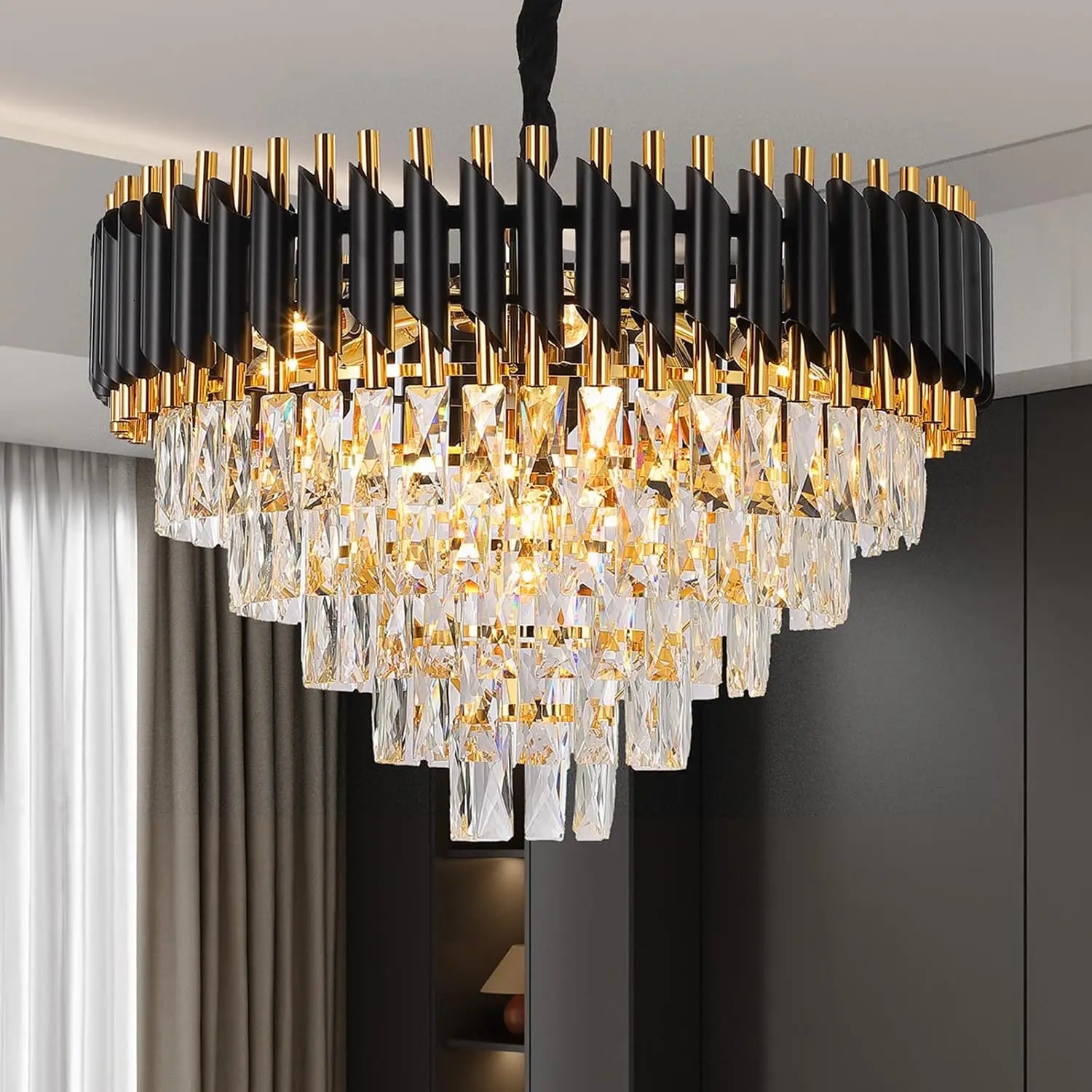 Luxury Crystal Pendant Light Chandelier for Home Decor - Chic & Cheery Shopping