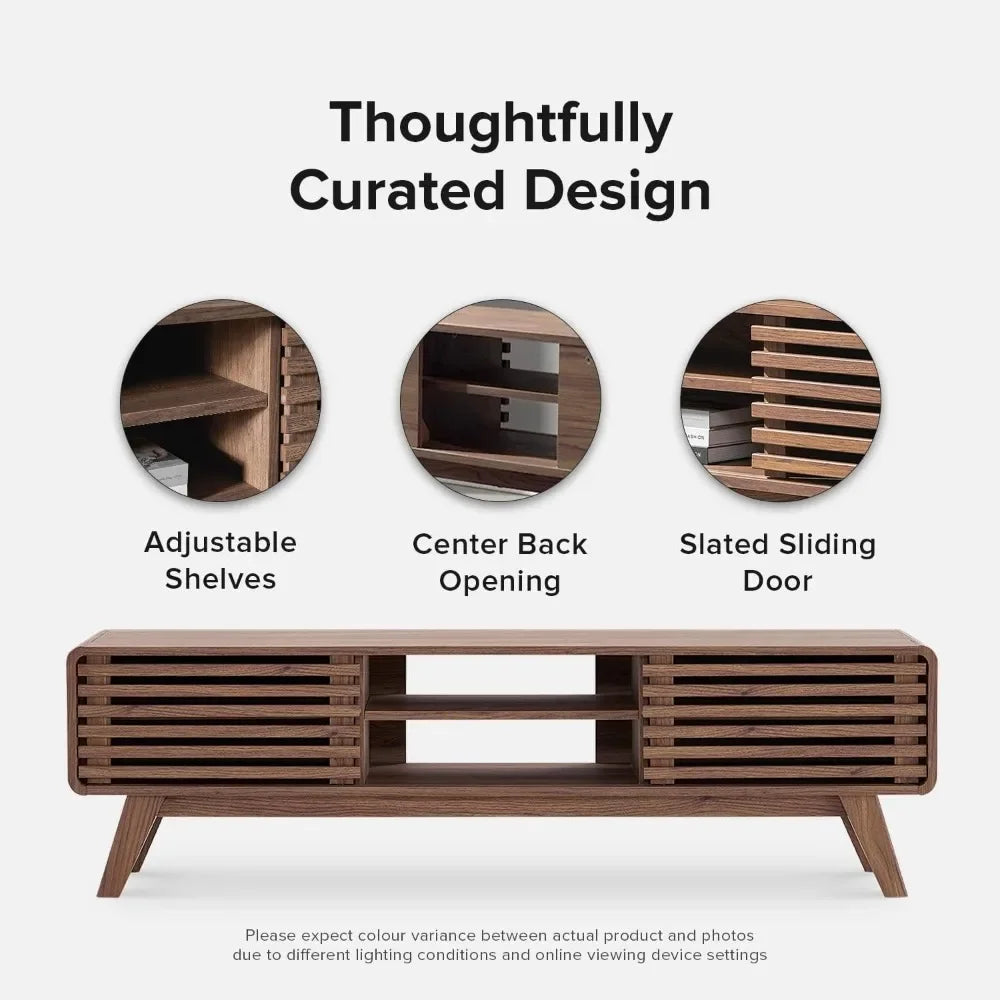 Ensley Mid Century Modern TV Stand for 55 to 65 Inch TVs - Chic & Cheery Shopping