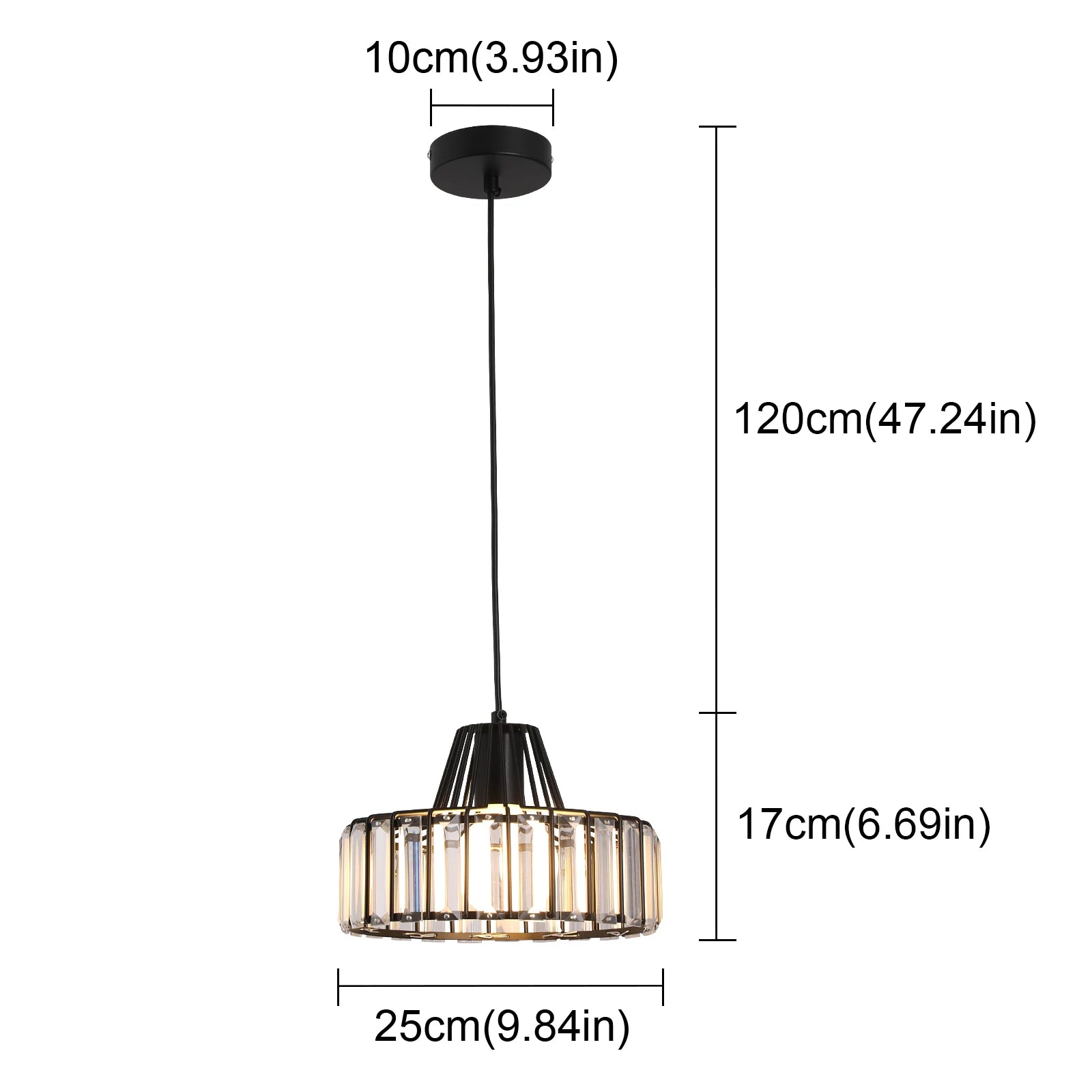 Modern Crystal Led Ceiling Lamp for Dining Room Decor - Chic & Cheery Shopping