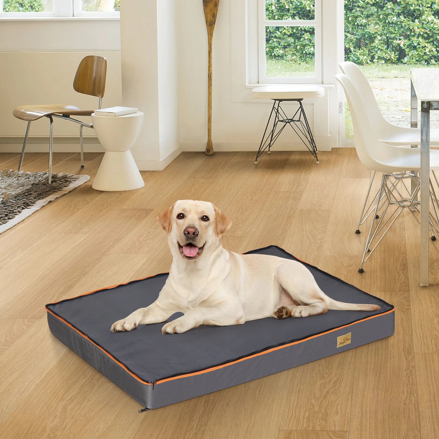 Large Orthopedic Dog Bed with Washable Cover and Foam Cushion - Chic & Cheery Shopping