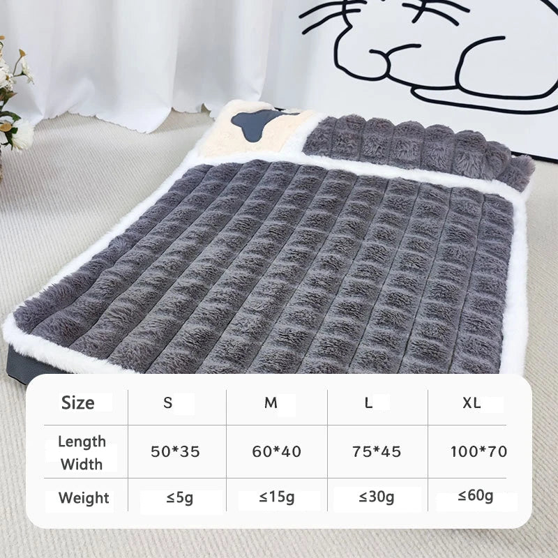 Thickened Washable Dog Bed for Cozy Winter Comfort - Chic & Cheery Shopping