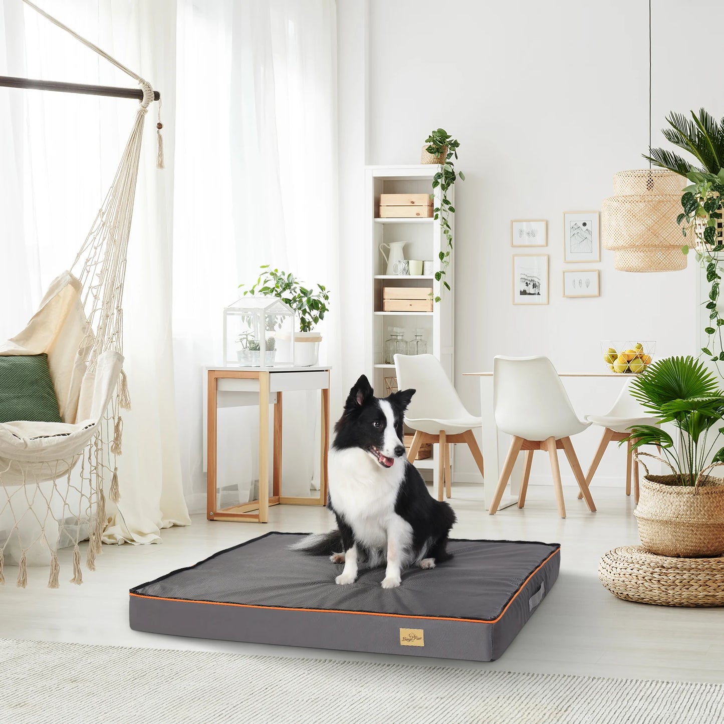 Large Orthopedic Dog Bed with Washable Cover and Foam Cushion - Chic & Cheery Shopping