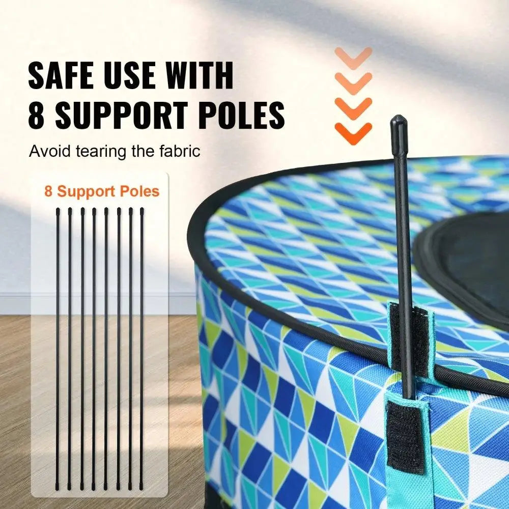 44 Inch Portable Foldable Pet Playpen for Dogs and Cats - Chic & Cheery Shopping