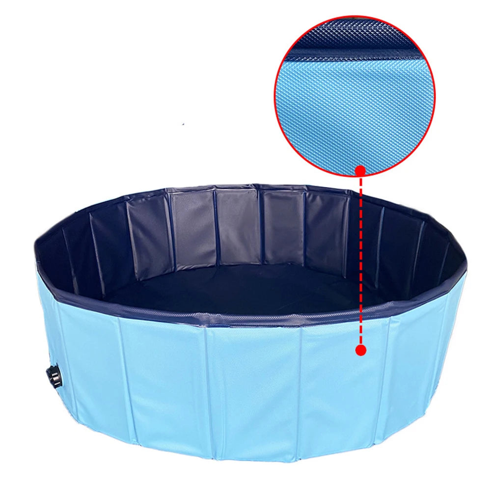 Portable Dog Swimming Pool for Large Dogs Easy Setup - Chic & Cheery Shopping
