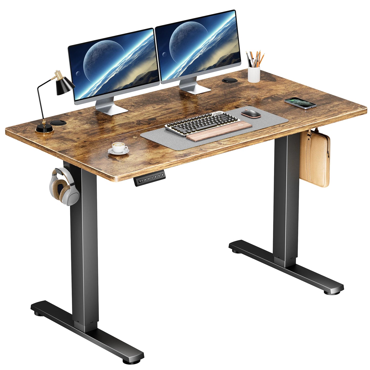 JHK Electric Height Adjustable Standing Desk 40x24 Inch - Chic & Cheery Shopping