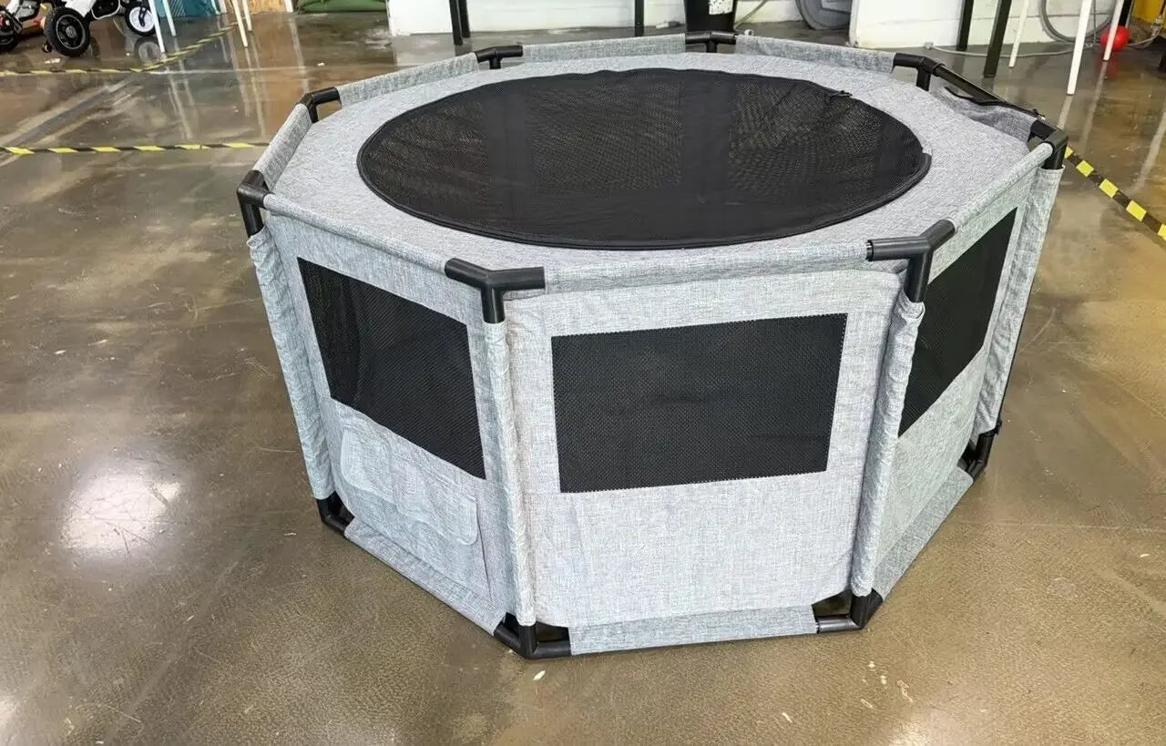 Portable Pet Playpen Indoor Outdoor Dog and Cat Crate - Chic & Cheery Shopping