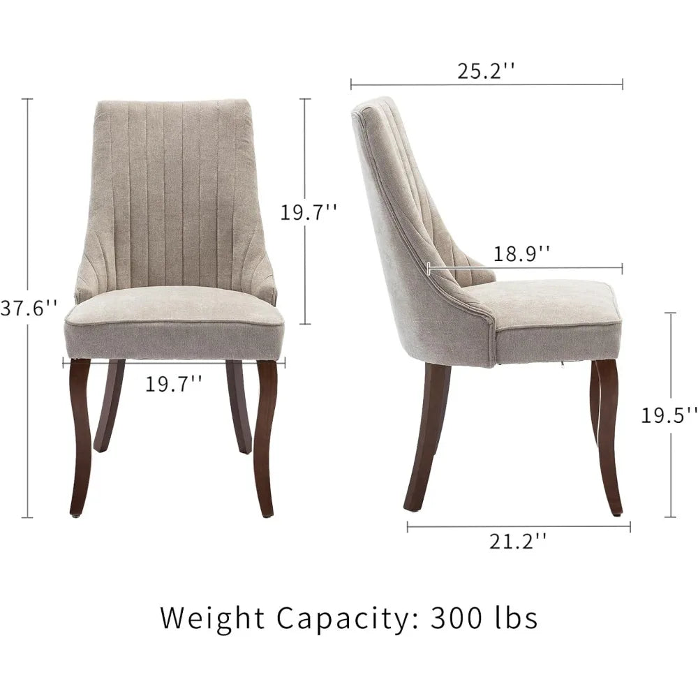 Modern Velvet Dining Chairs Set of 6 for Kitchen and Dining - Chic & Cheery Shopping