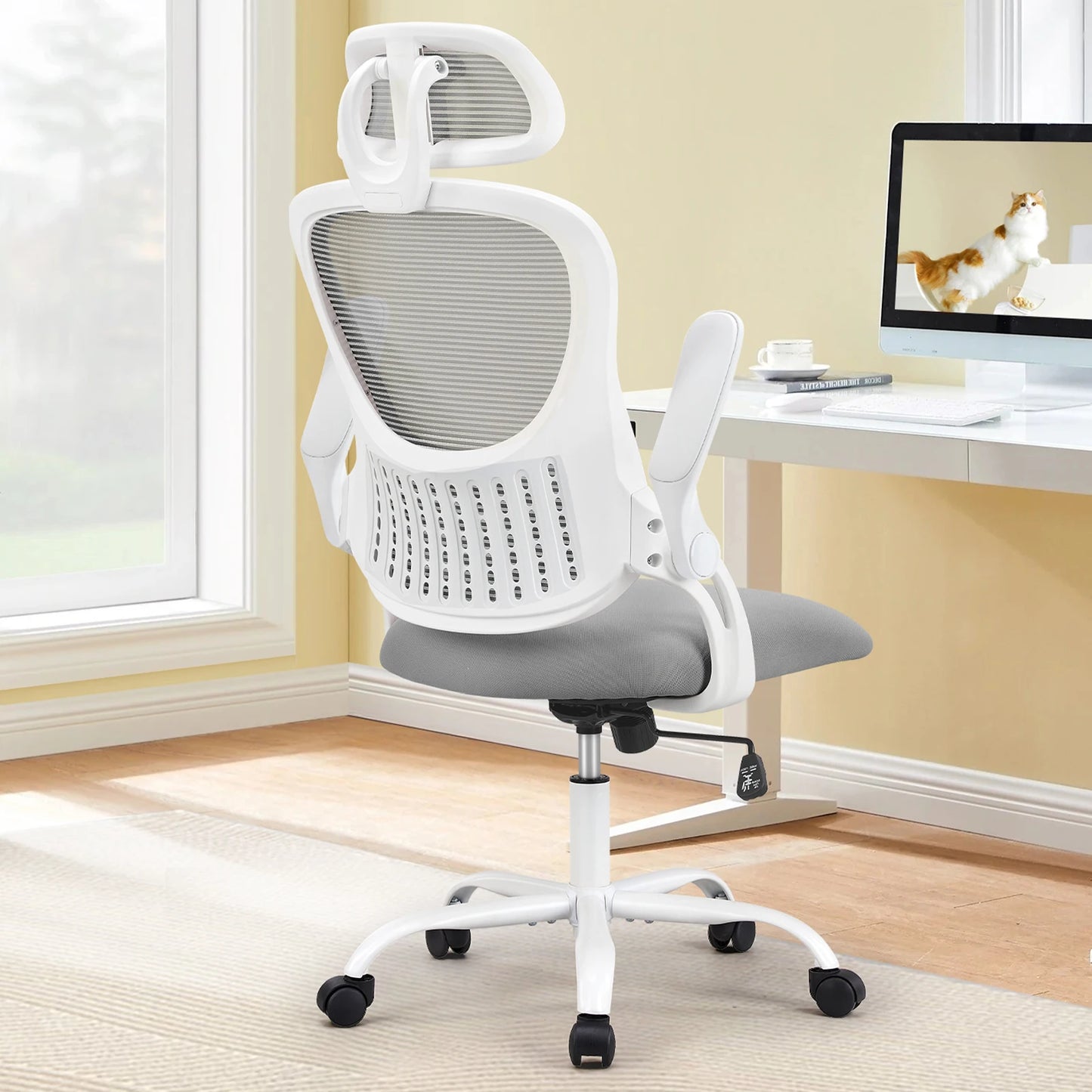 JHK Ergonomic Mesh Office Chair with Adjustable Features - Chic & Cheery Shopping