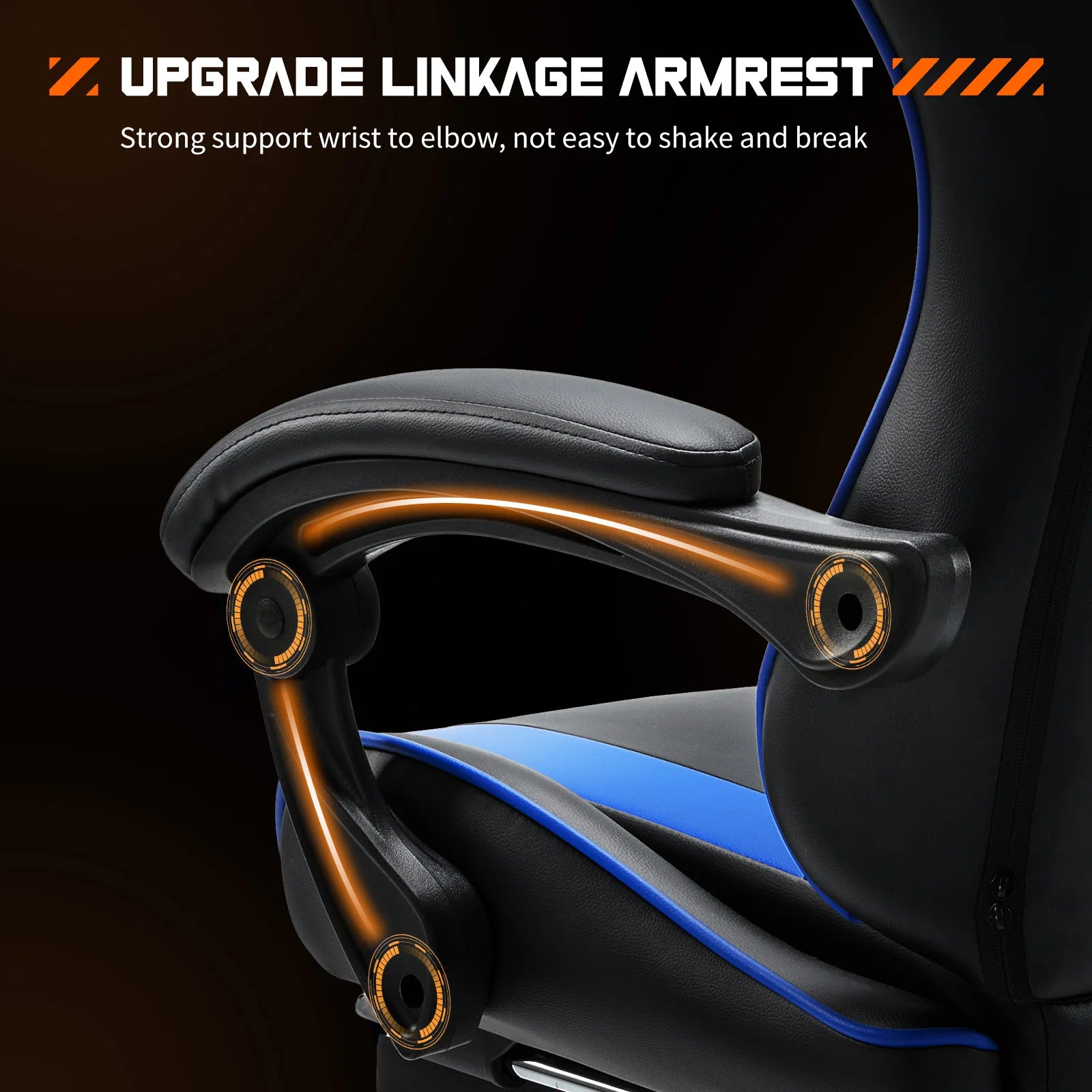 JHK Ergonomic Racing Gaming Chair with Lumbar Support - Chic & Cheery Shopping