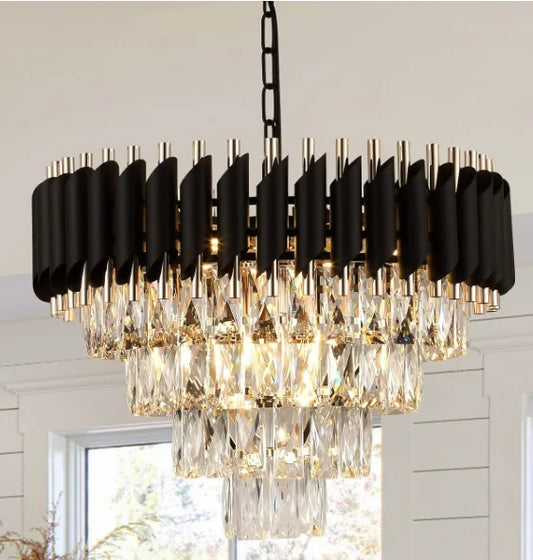 Luxury Crystal Pendant Light Chandelier for Home Decor - Chic & Cheery Shopping