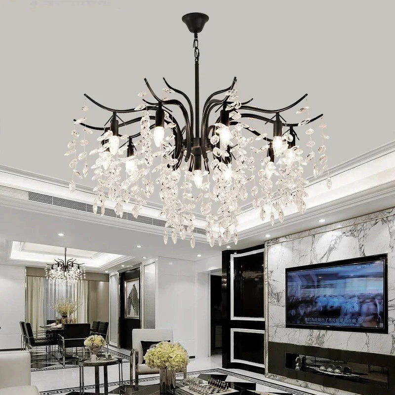 Luxury Crystal Chandelier for Living Room and Bedroom - Chic & Cheery Shopping