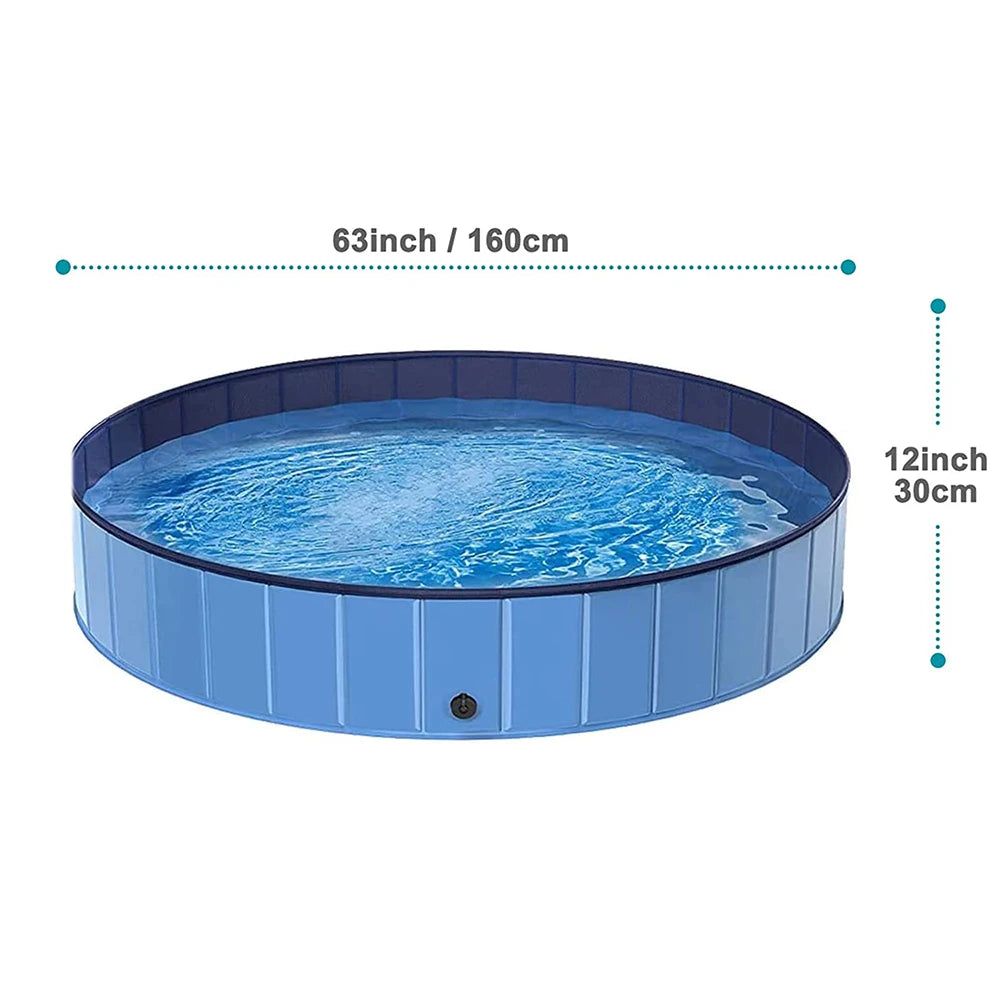 Portable Dog Swimming Pool for Large Dogs Easy Setup - Chic & Cheery Shopping