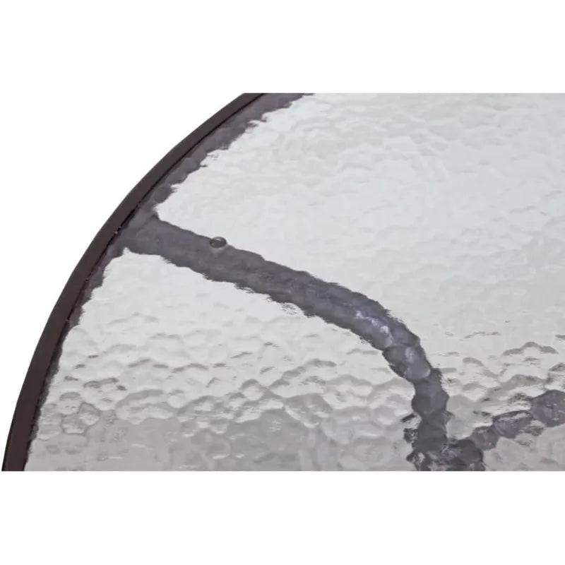 Sienna Collection 5-Piece Patio Dining Set with Swivel Rockers - Chic & Cheery Shopping