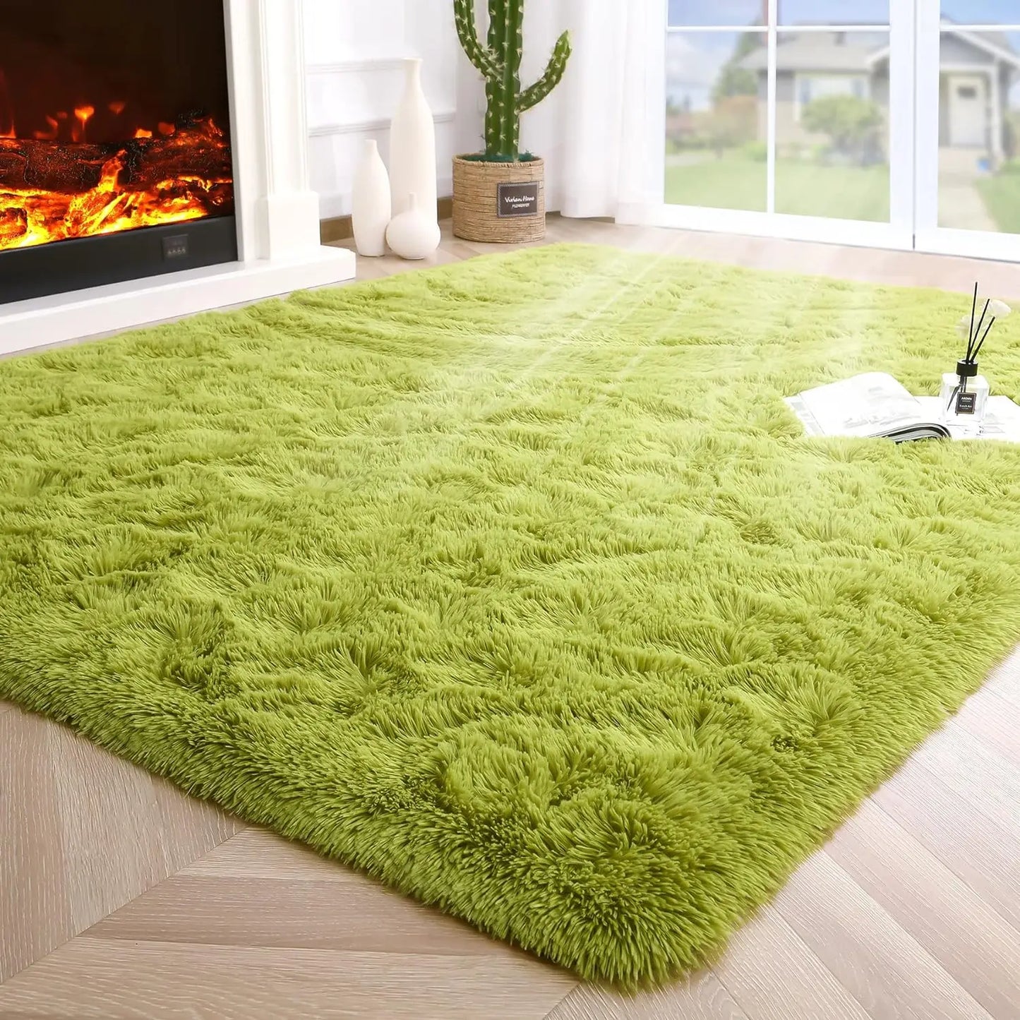 Fluffy Kids Rug Soft Non Slip Fuzzy Living Room Carpet - Chic & Cheery Shopping