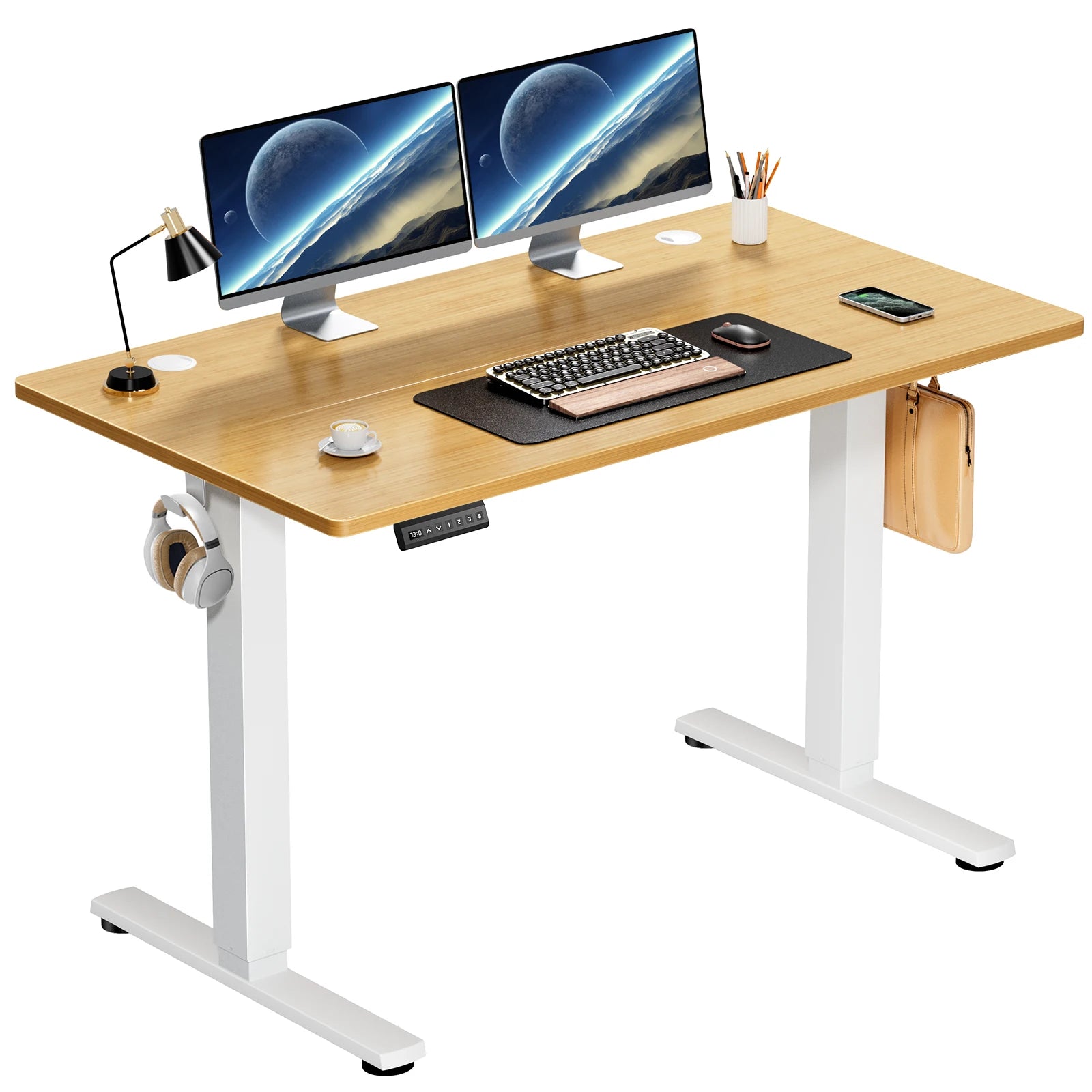 JHK Electric Height Adjustable Standing Desk 40x24 Inch - Chic & Cheery Shopping