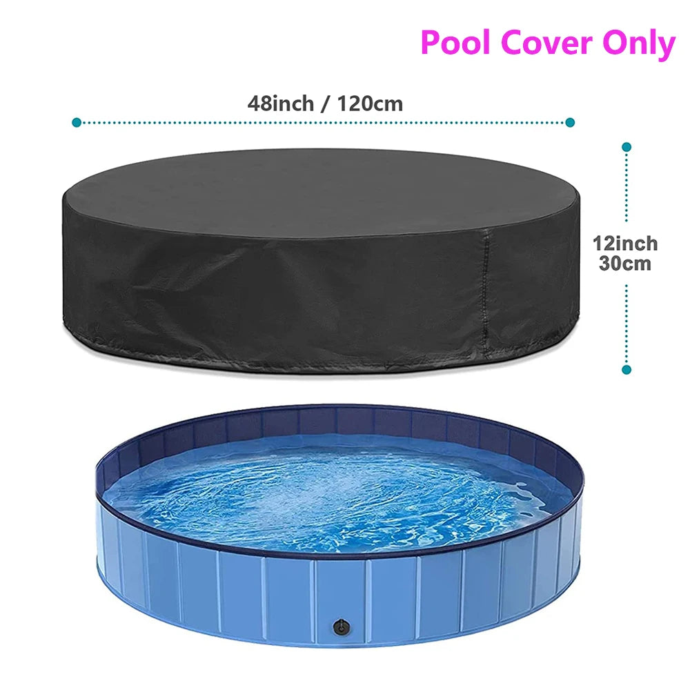 Portable Dog Swimming Pool for Large Dogs Easy Setup - Chic & Cheery Shopping