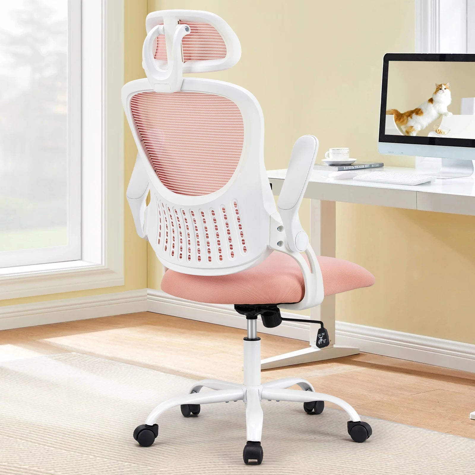 JHK Ergonomic Mesh Office Chair with Adjustable Features - Chic & Cheery Shopping