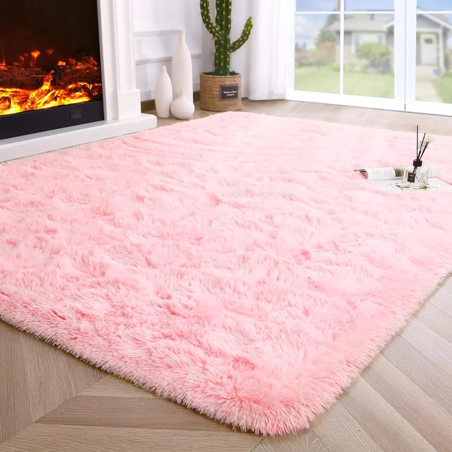 Fluffy Kids Rug Soft Non Slip Fuzzy Living Room Carpet - Chic & Cheery Shopping