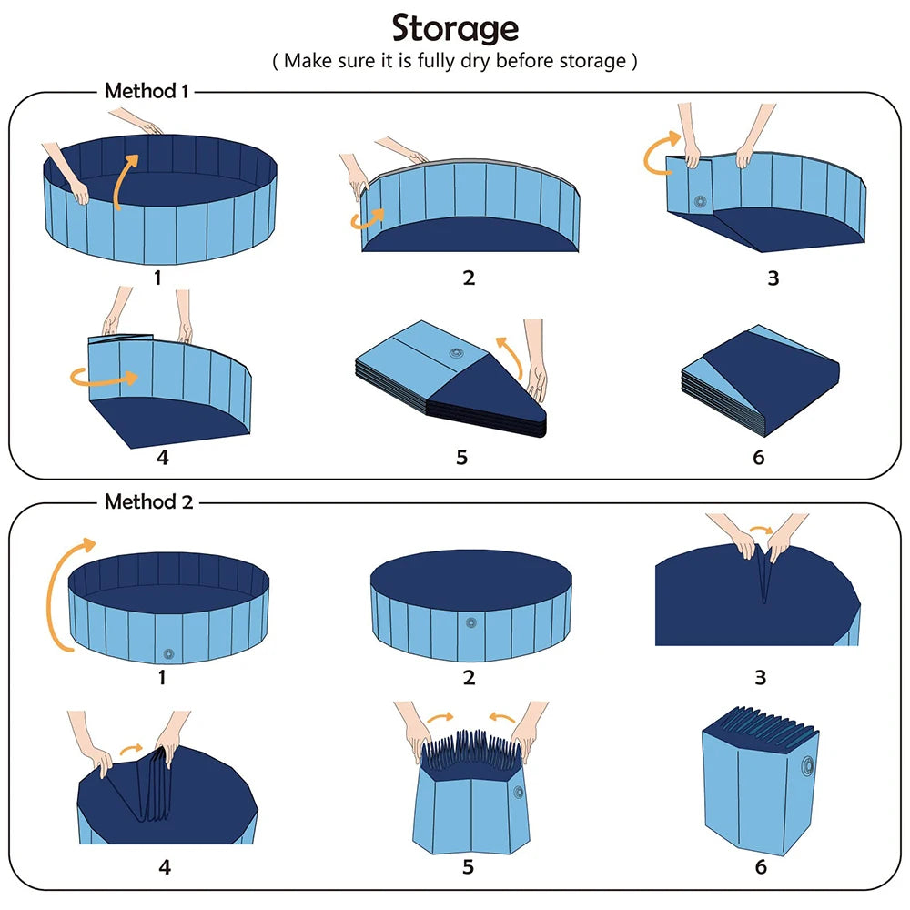Portable Dog Swimming Pool for Large Dogs Easy Setup - Chic & Cheery Shopping