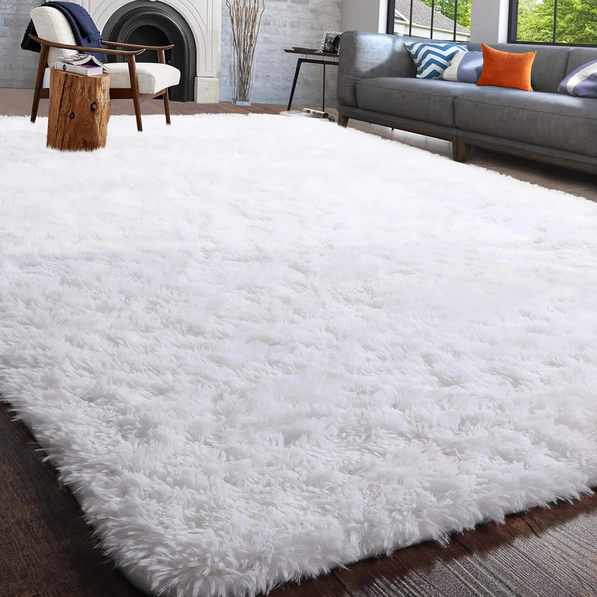 Fluffy Kids Rug Soft Non Slip Fuzzy Living Room Carpet - Chic & Cheery Shopping