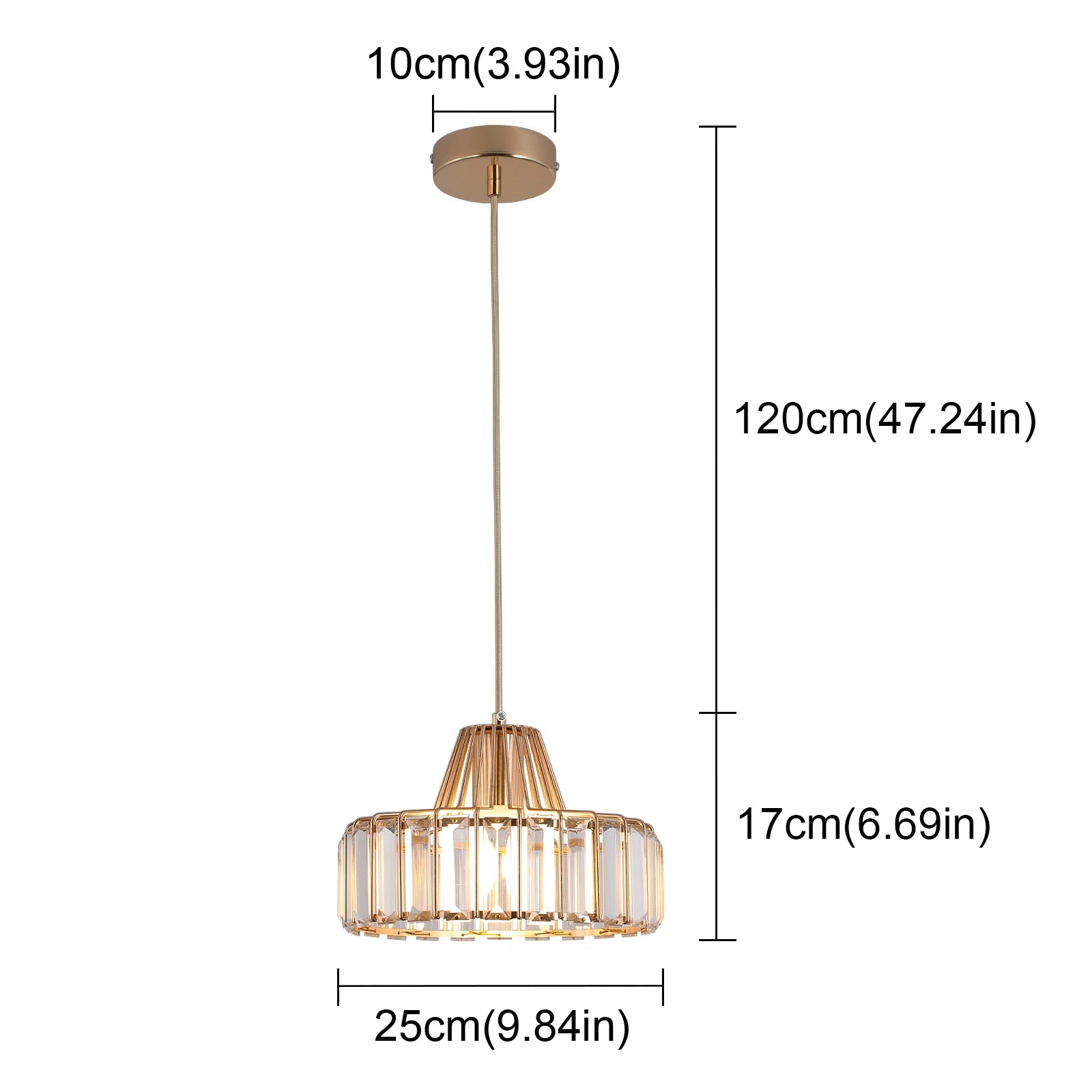 Modern Crystal Led Ceiling Lamp for Dining Room Decor - Chic & Cheery Shopping