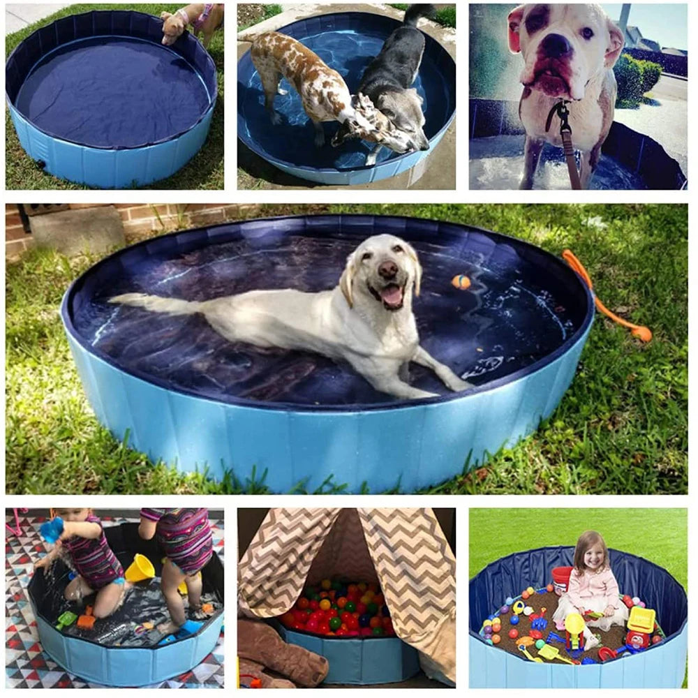 Portable Dog Swimming Pool for Large Dogs Easy Setup - Chic & Cheery Shopping