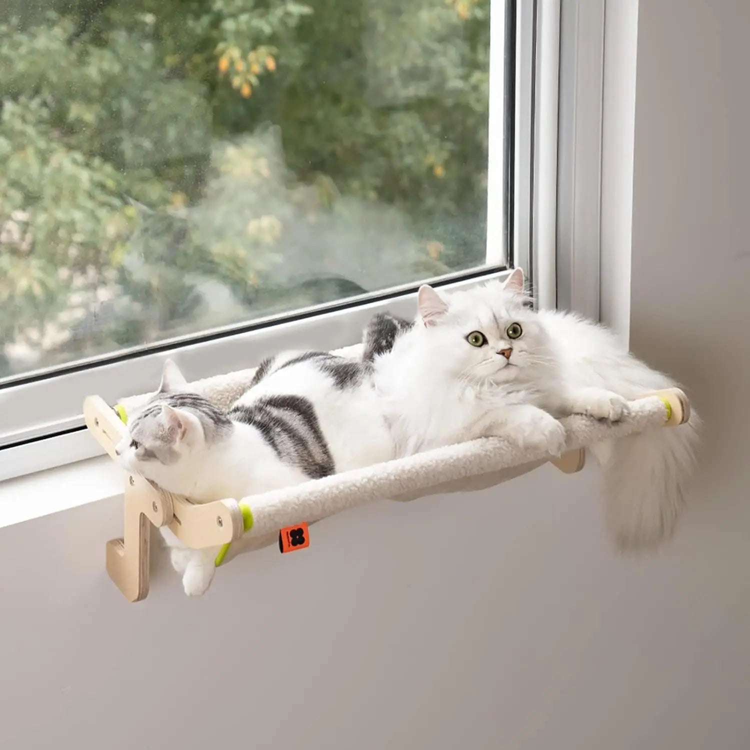 MewooFun Cat Window Perch Hammock Seat Large Beige - Chic & Cheery Shopping