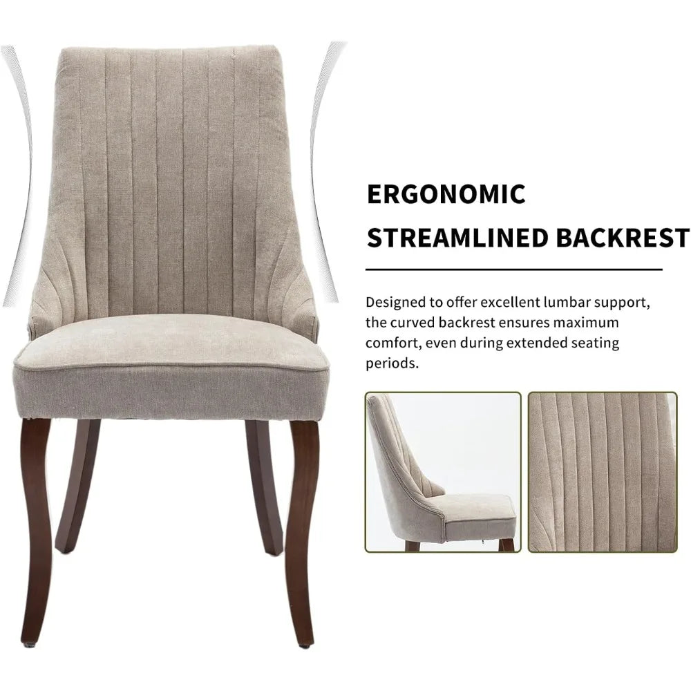 Modern Velvet Dining Chairs Set of 6 for Kitchen and Dining - Chic & Cheery Shopping