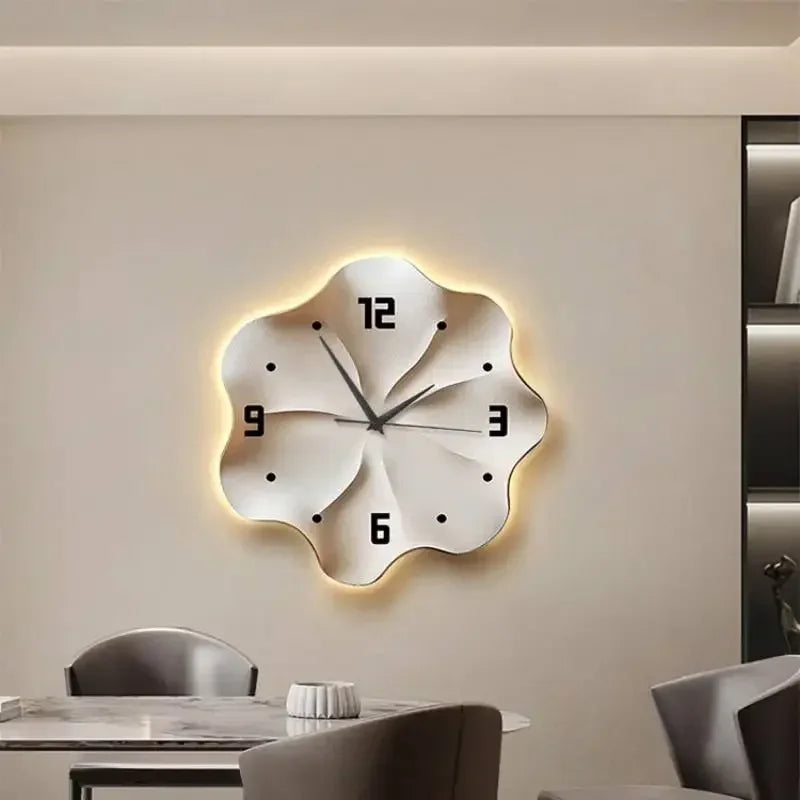 European Premium Quiet Wall Clock for Elegant Interiors - Chic & Cheery Shopping