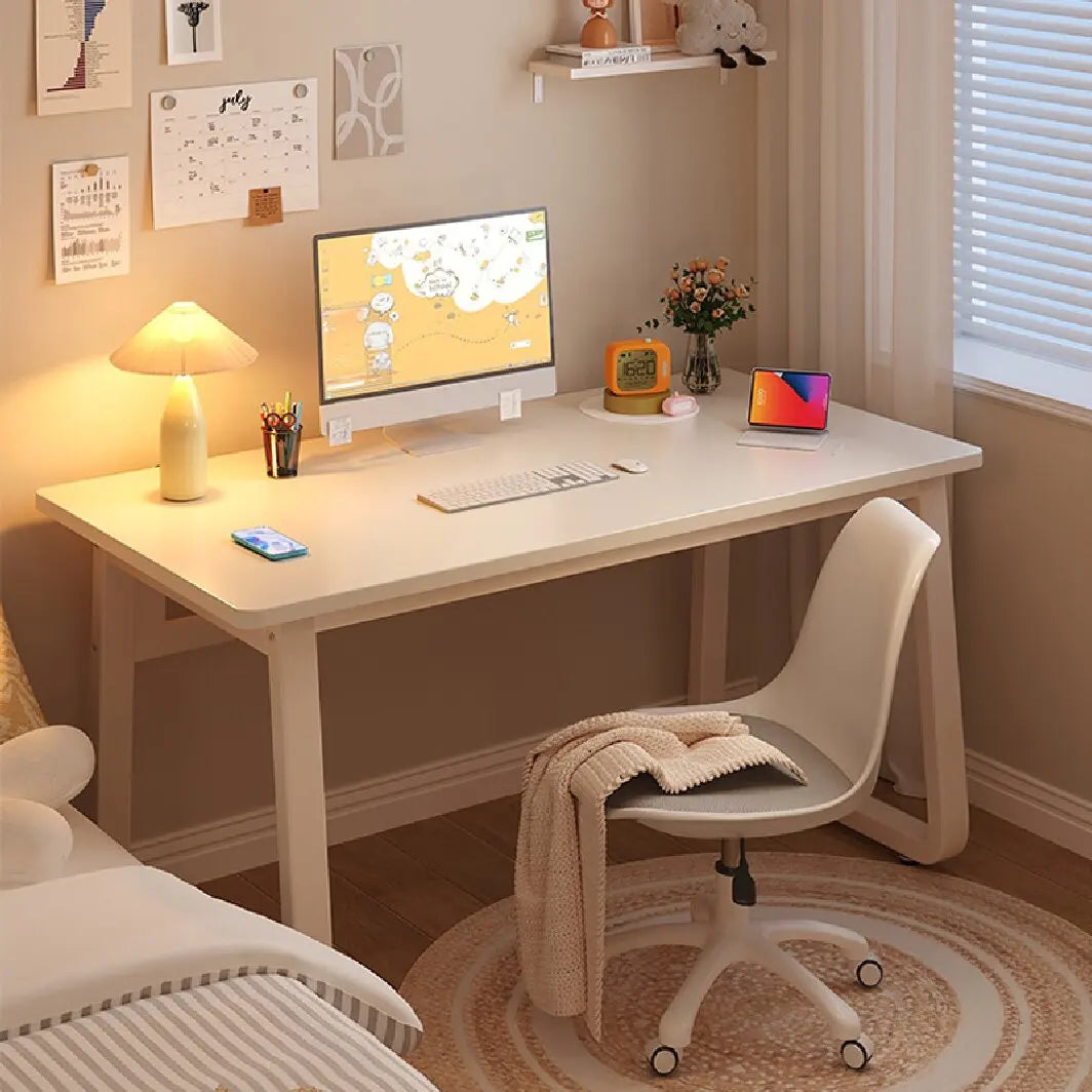 Modern White Computer Desk for Home Office and Study - Chic & Cheery Shopping