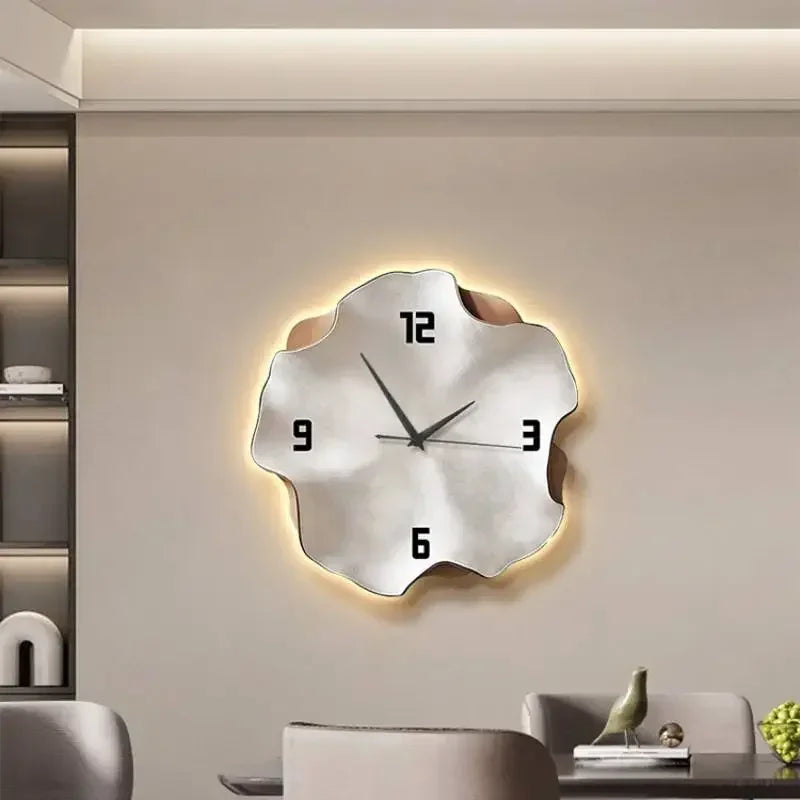 European Premium Quiet Wall Clock for Elegant Interiors - Chic & Cheery Shopping