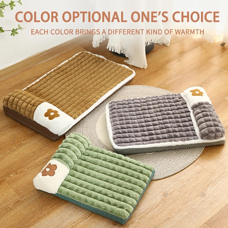 Thickened Washable Dog Bed for Cozy Winter Comfort - Chic & Cheery Shopping