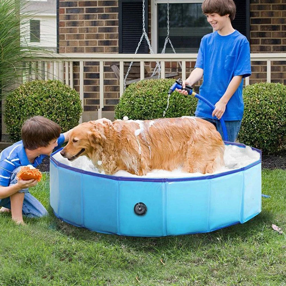 Portable Dog Swimming Pool for Large Dogs Easy Setup - Chic & Cheery Shopping