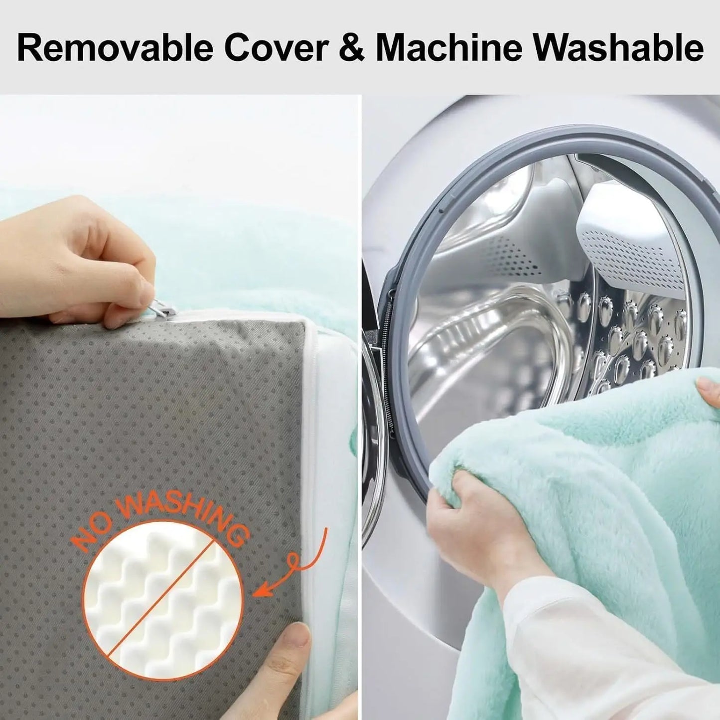 MewooFun Large Blue Dog Bed Sofa with Removable Cover - Chic & Cheery Shopping